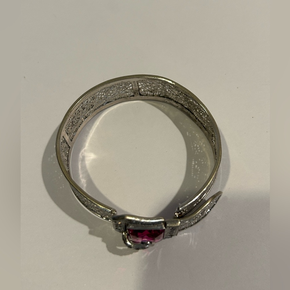 Rare Art Deco French PasteBracelet - Picture 3 of 5